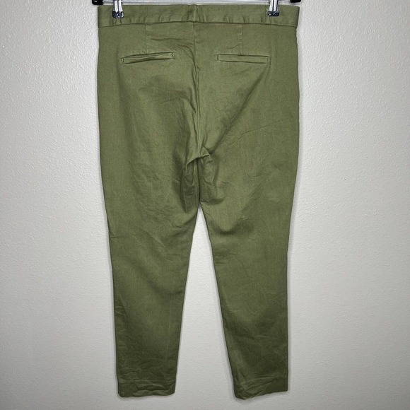 Banana Republic Sloan Women's Green Mid-Rise Tapered Leg Stretch Pants Sz 6 - Picture 10 of 11